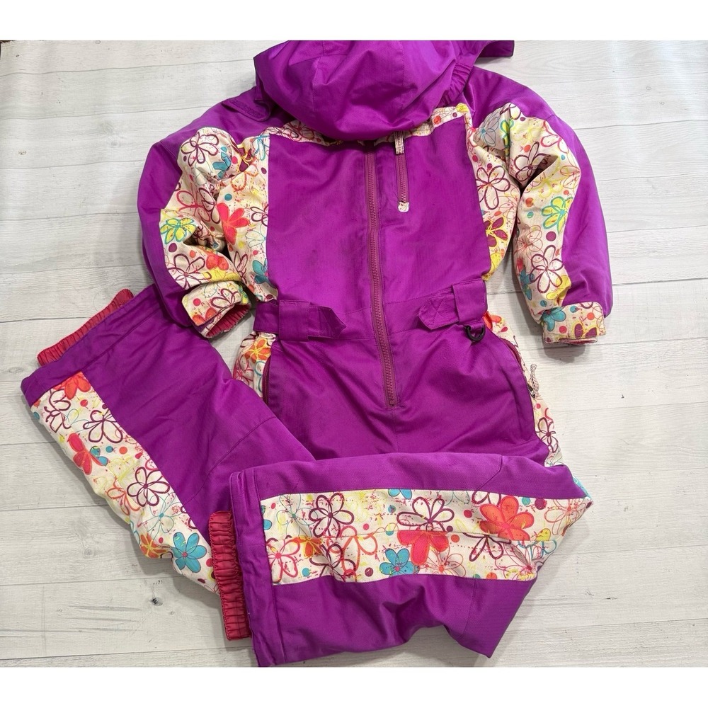 Dragon girls one piece‎ snowsuit size 6